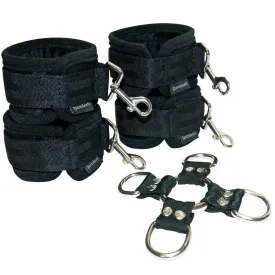 5 Piece Hog Tie and Cuffs Set