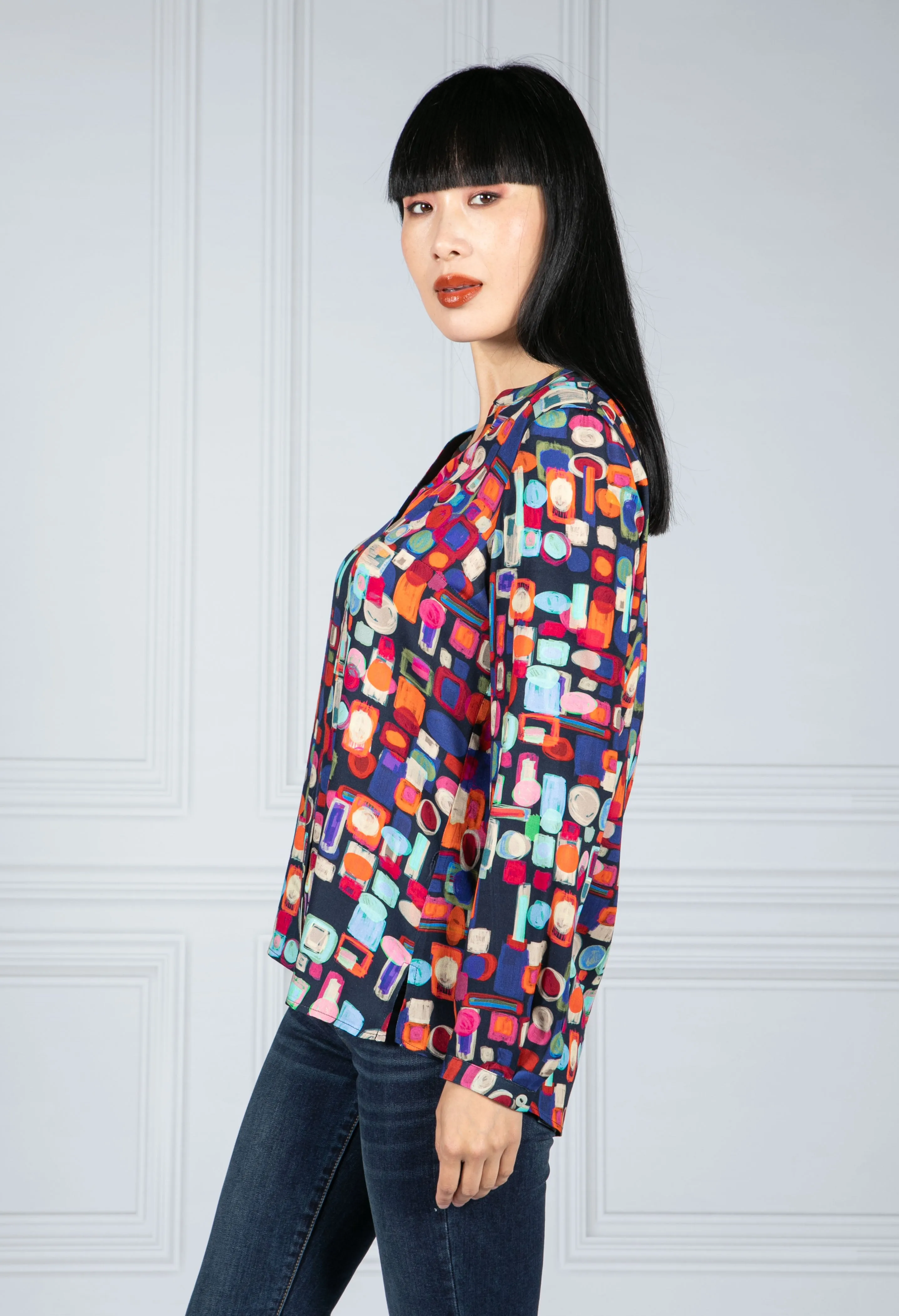 Abstract Printed Shirt
