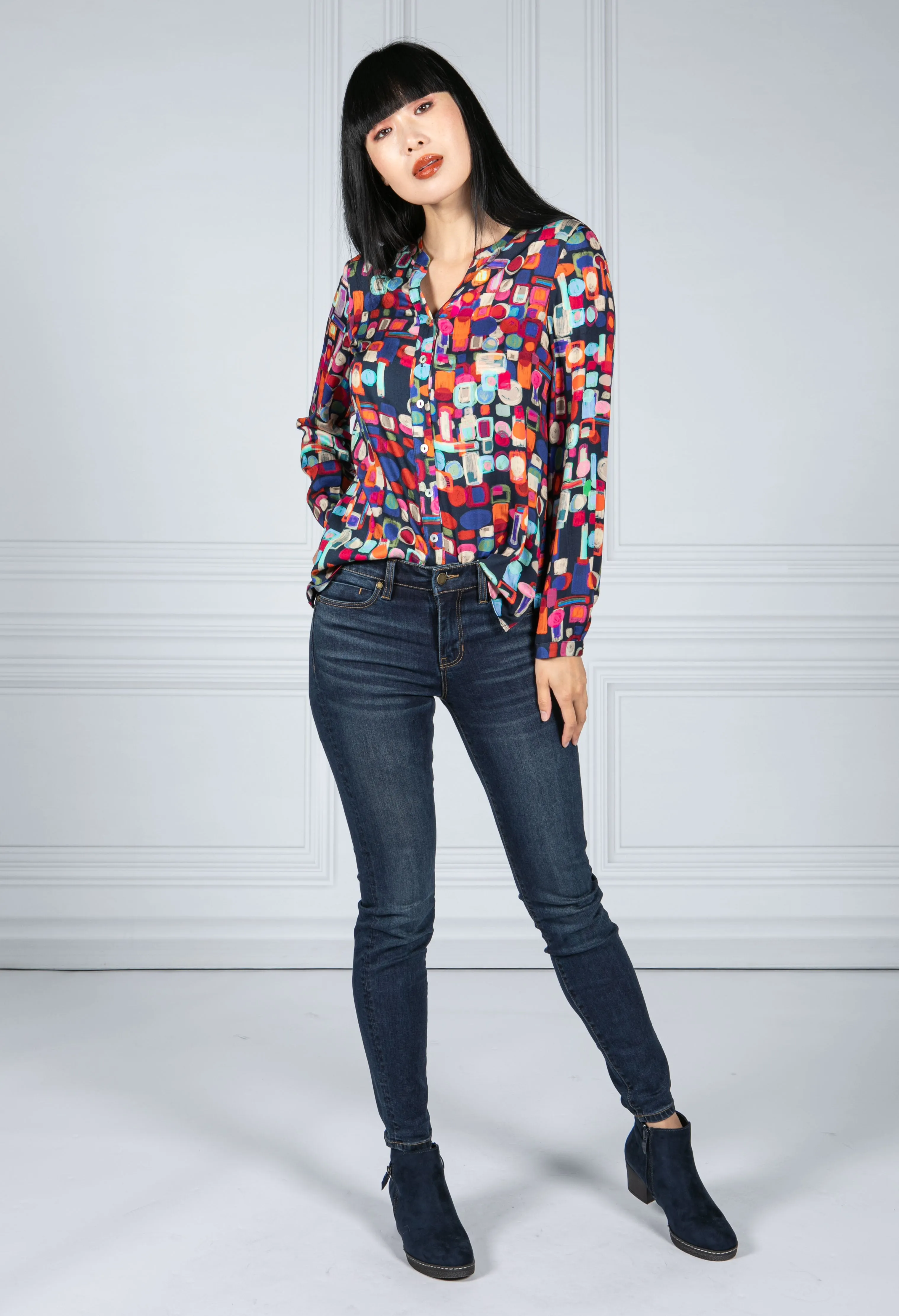 Abstract Printed Shirt