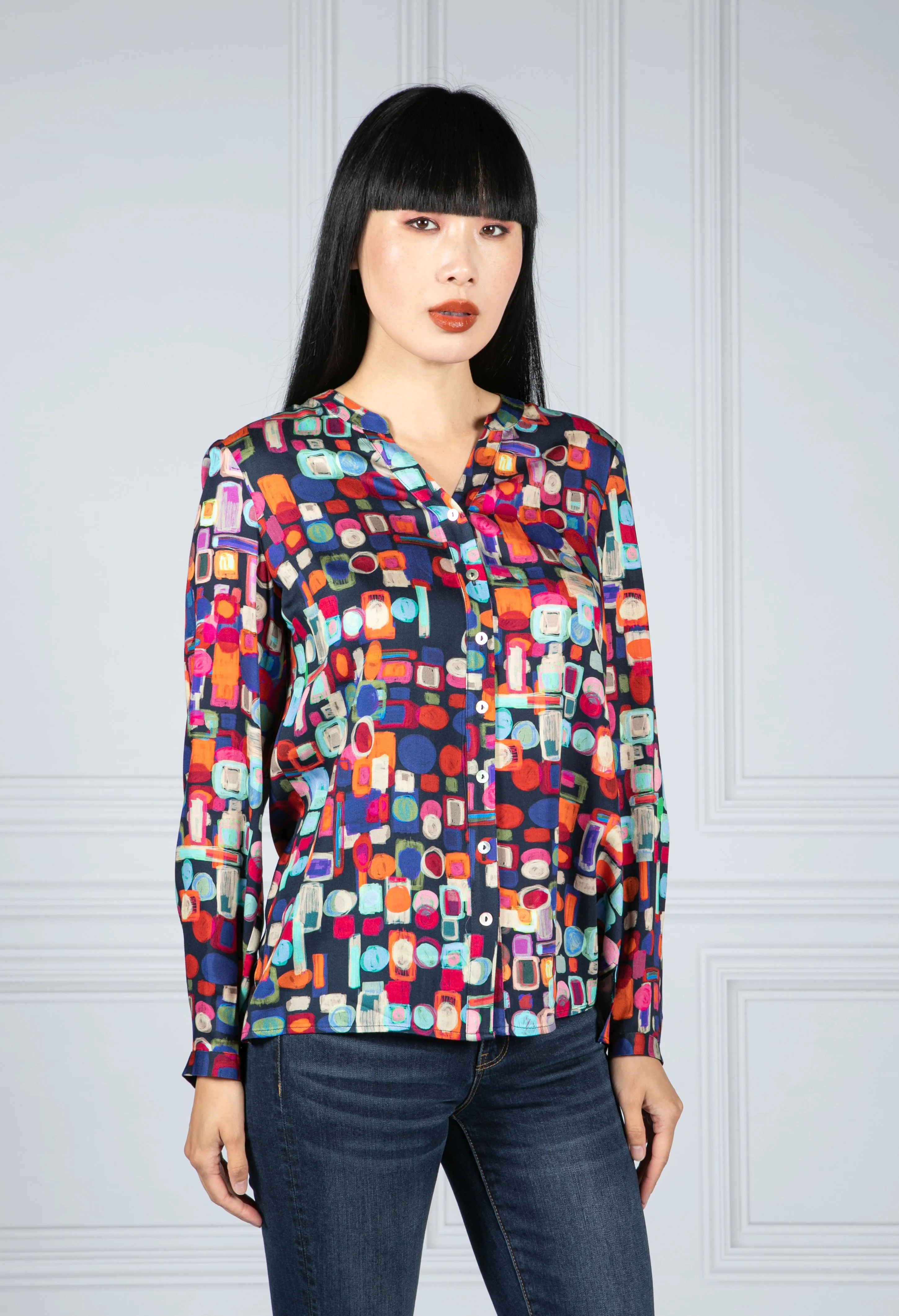 Abstract Printed Shirt