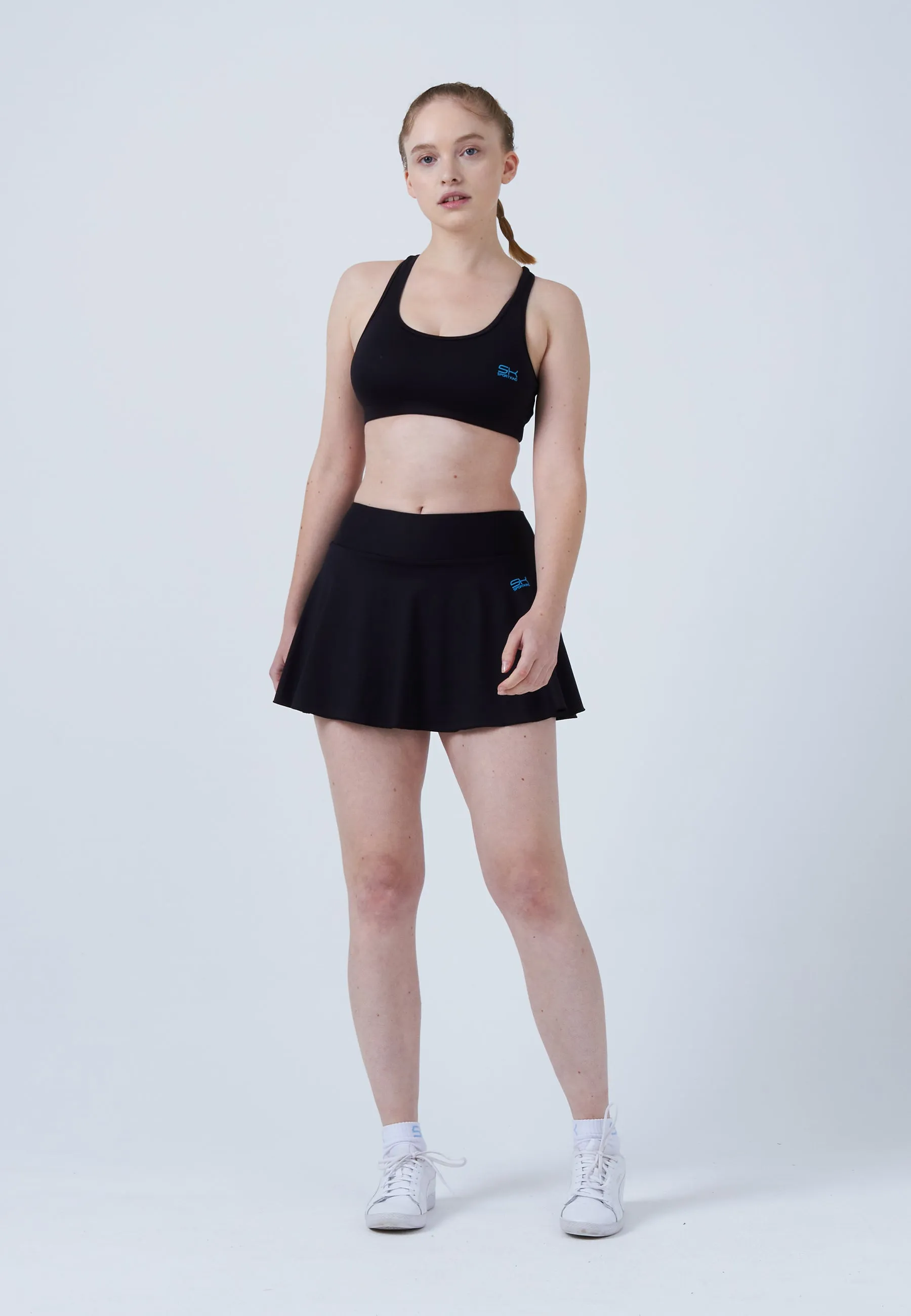 Advantage Ball Belt Tennisskirt / Skort, black