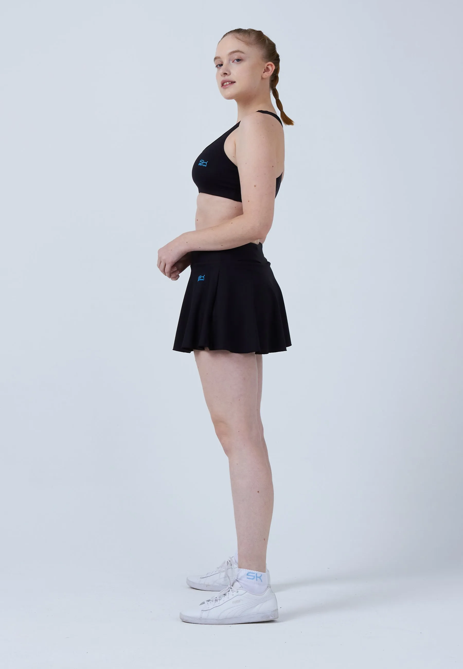Advantage Ball Belt Tennisskirt / Skort, black