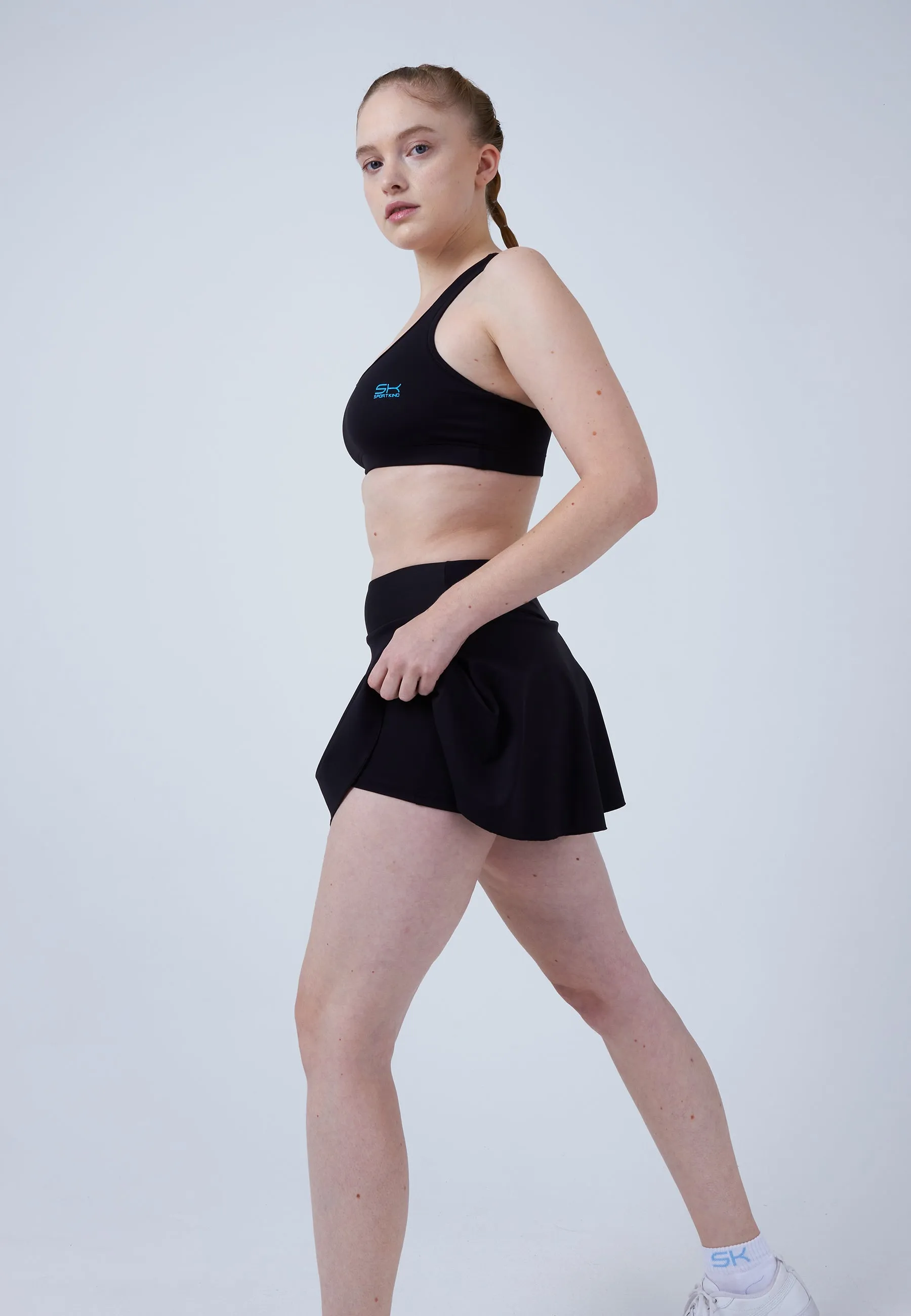 Advantage Ball Belt Tennisskirt / Skort, black