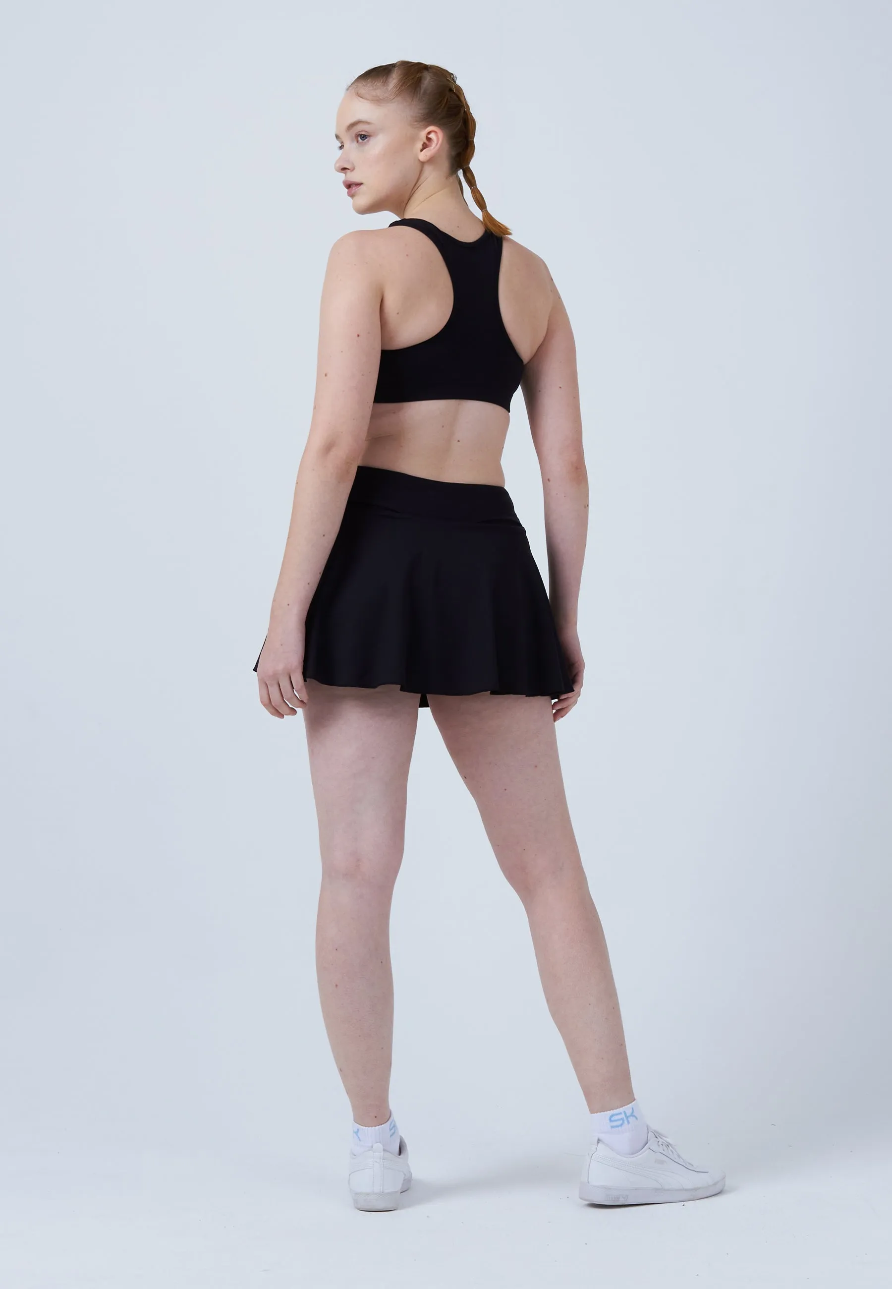 Advantage Ball Belt Tennisskirt / Skort, black