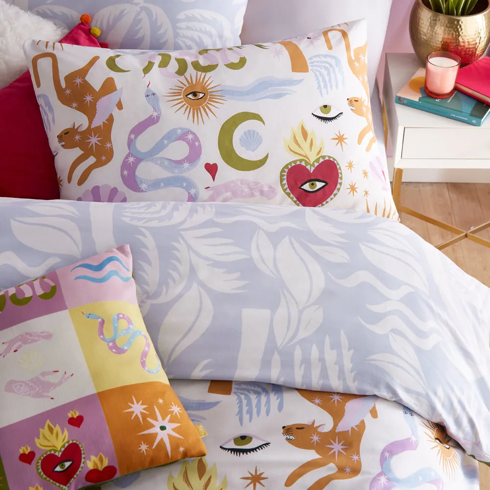 Alchemy Abstract Cushion Multicolour