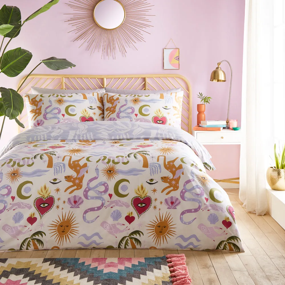 Alchemy Abstract Duvet Cover Set Multicolour