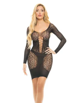 Animal Inside Chemise Black One Size