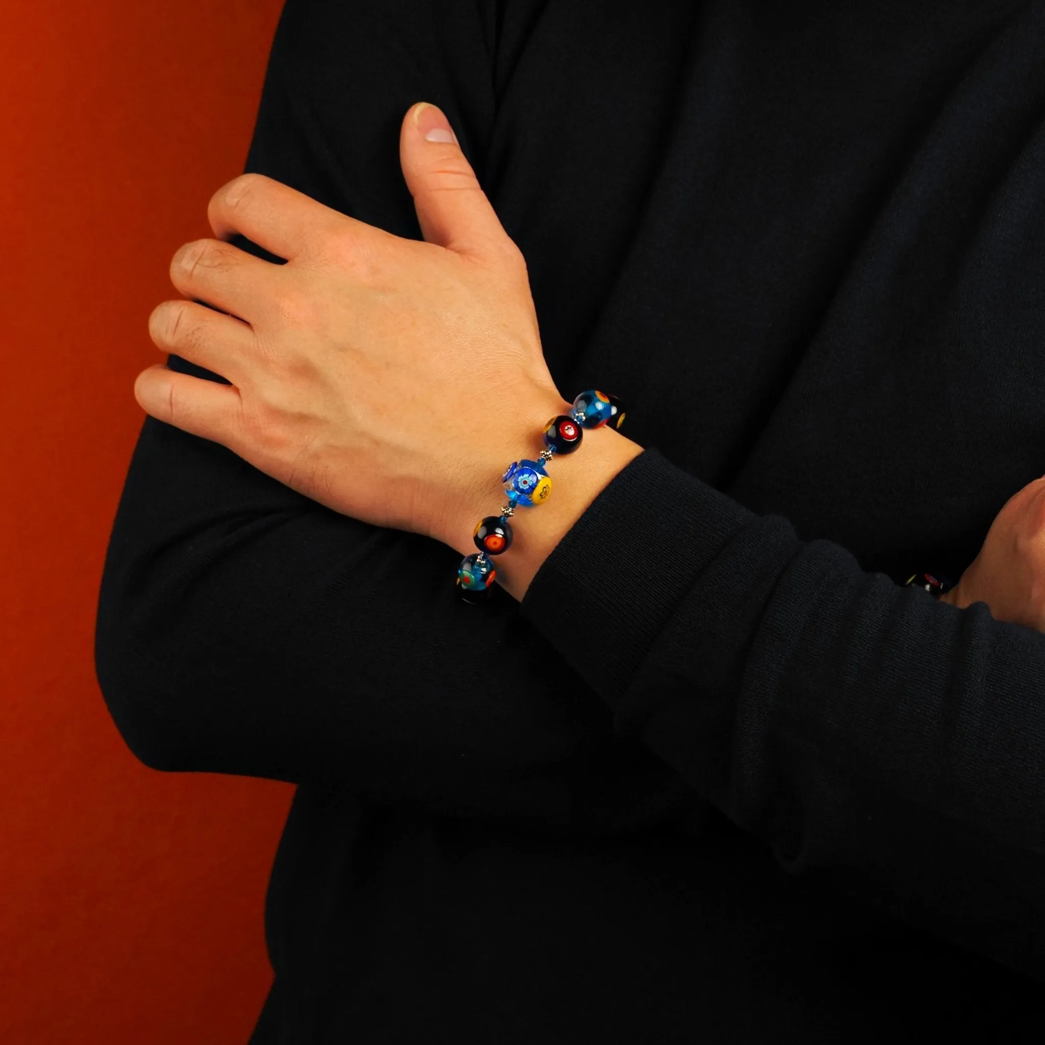 Artylish x Silver Aqua Bracelet