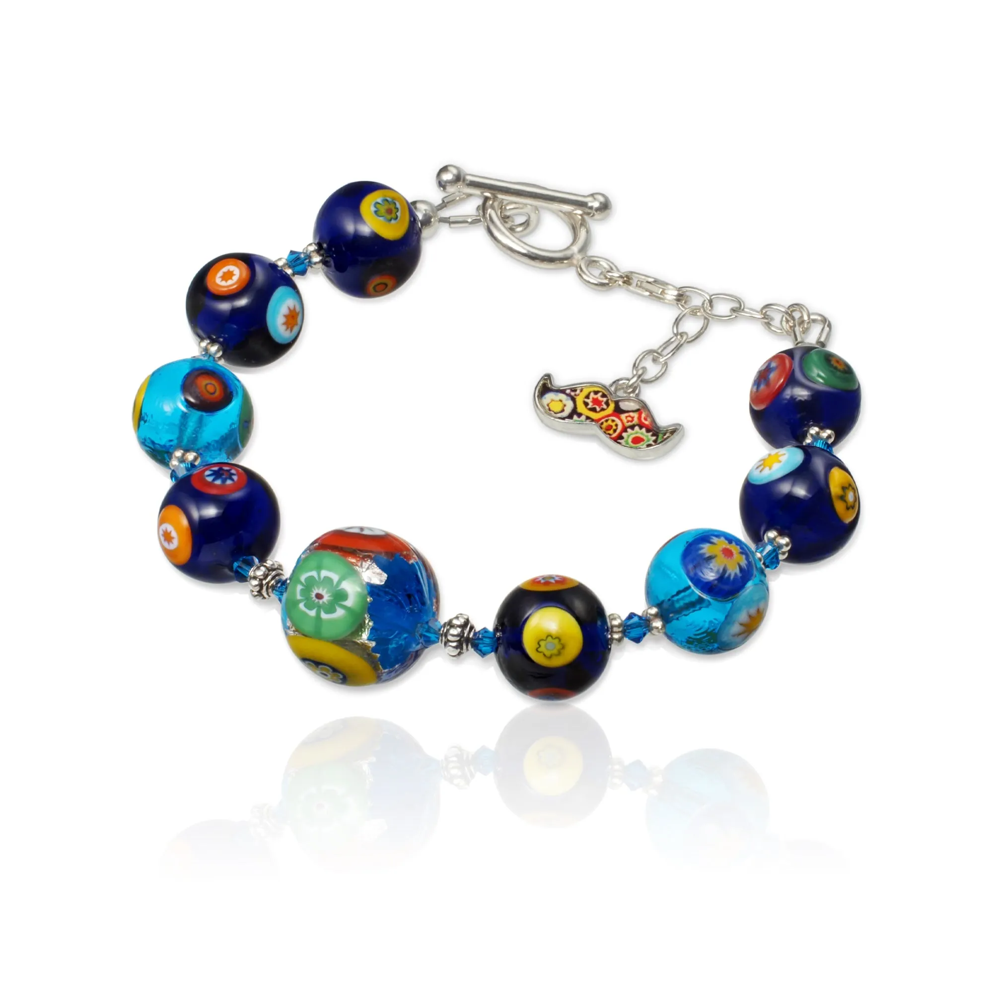 Artylish x Silver Aqua Bracelet