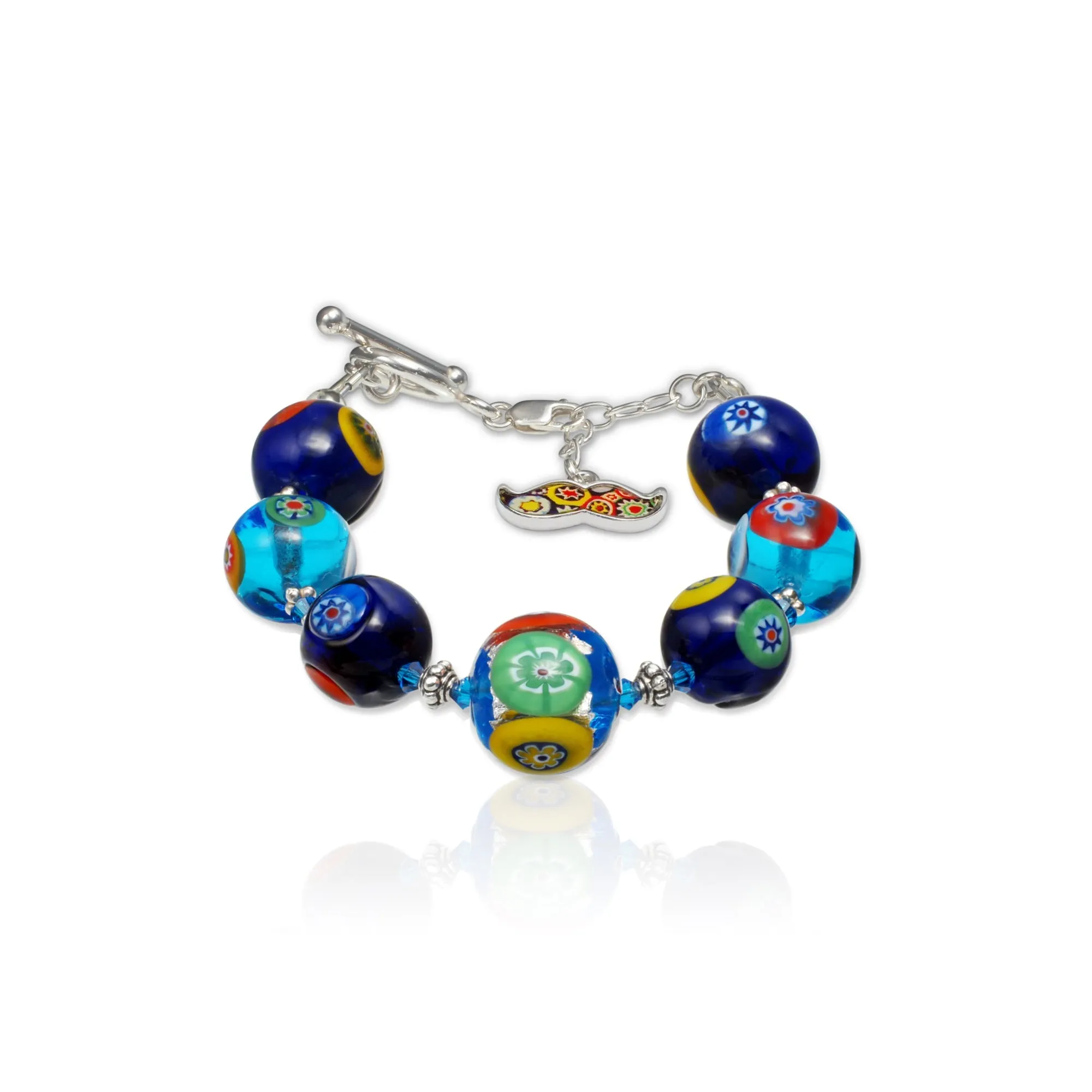 Artylish x Silver Aqua Bracelet
