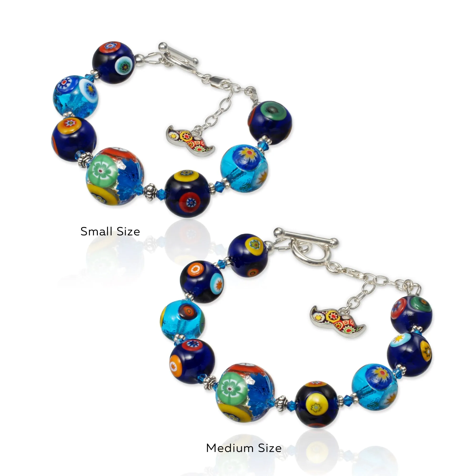 Artylish x Silver Aqua Bracelet