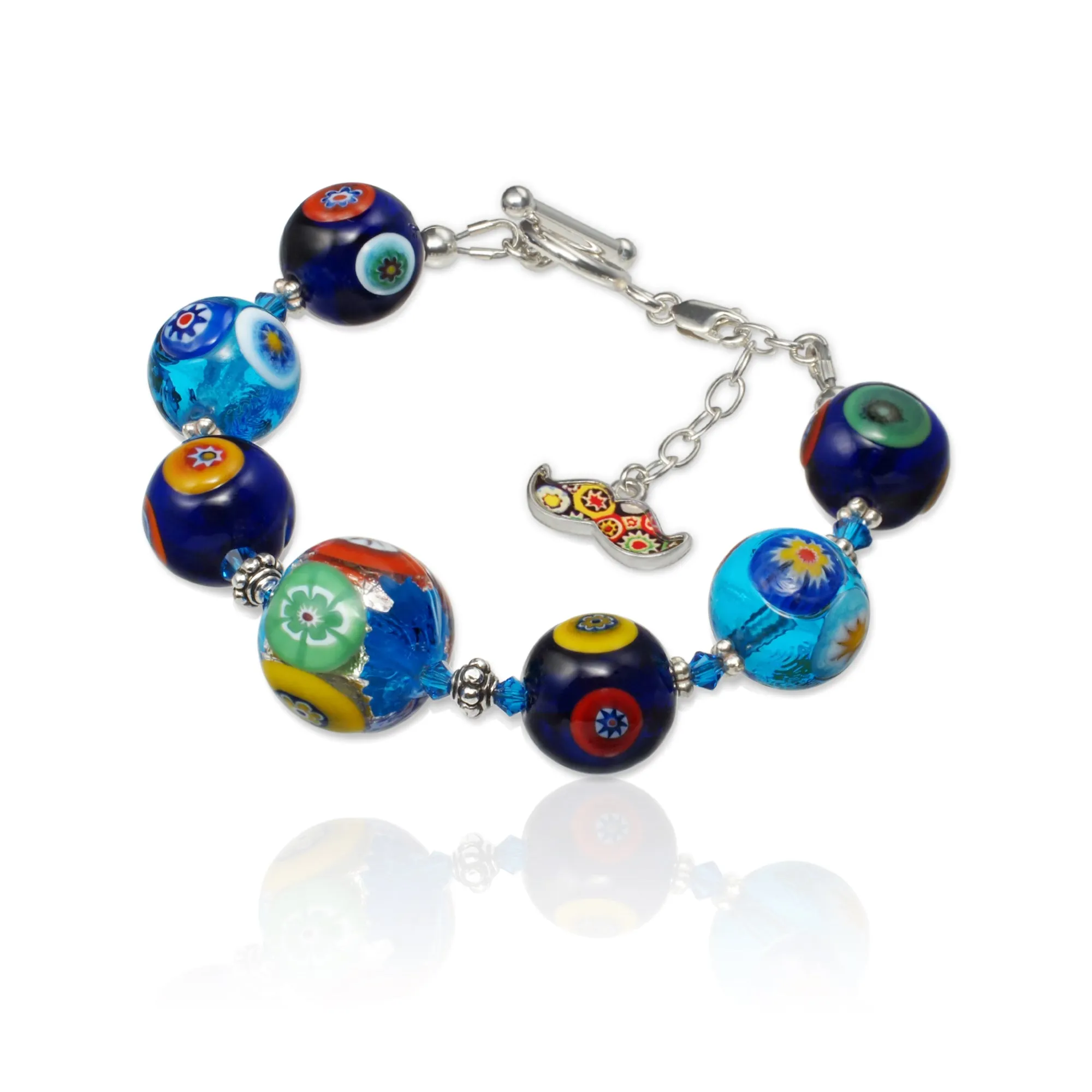Artylish x Silver Aqua Bracelet