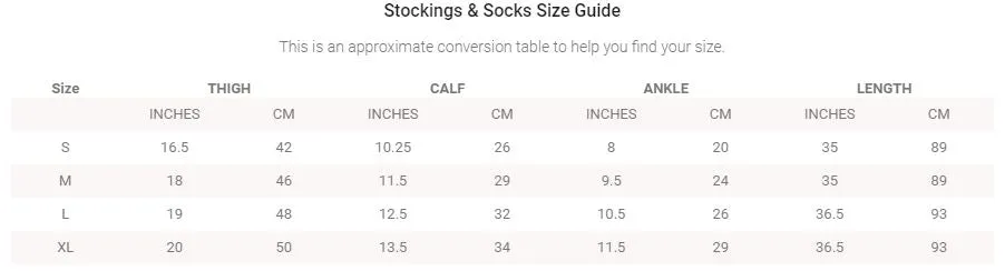 Backseam Cuban Heel Spandex Top Stockings - One Size