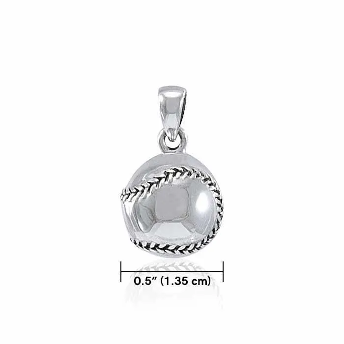 Baseball Silver Pendant TPD4527