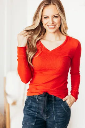 Basic Spandex Long Sleeve Top - 7 Colors