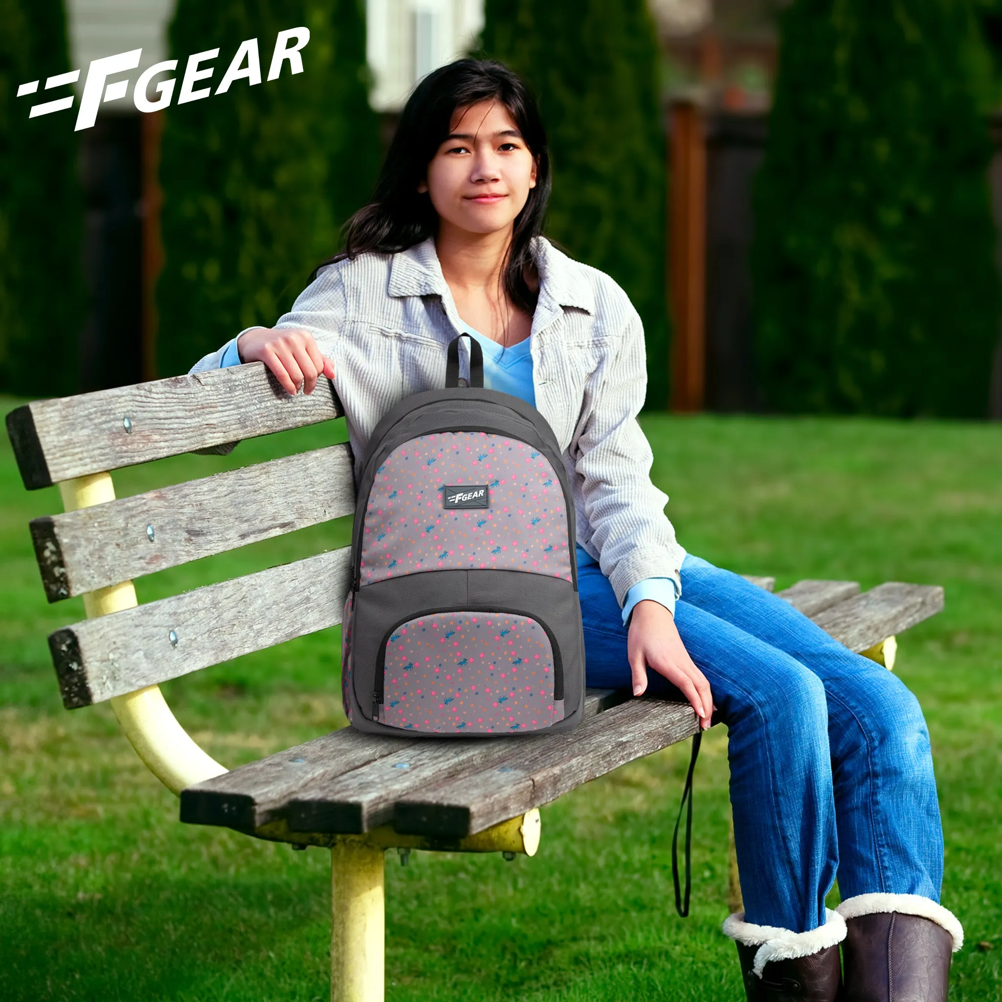 Bora 21L Grey Centifolia Backpack
