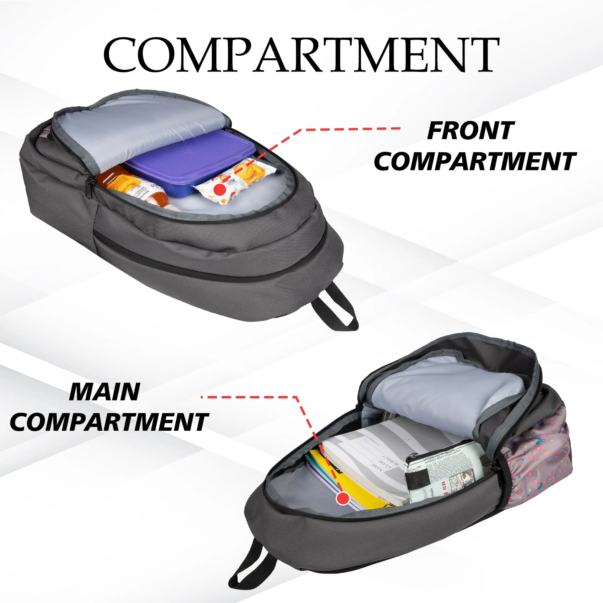 Bora 21L Grey Centifolia Backpack