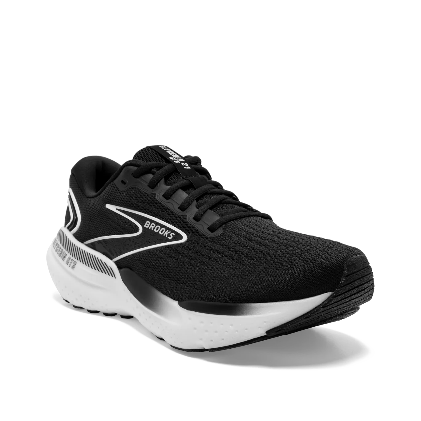 Brooks Glycerin GTS 21 (D Width) - Black/ White (Mens)