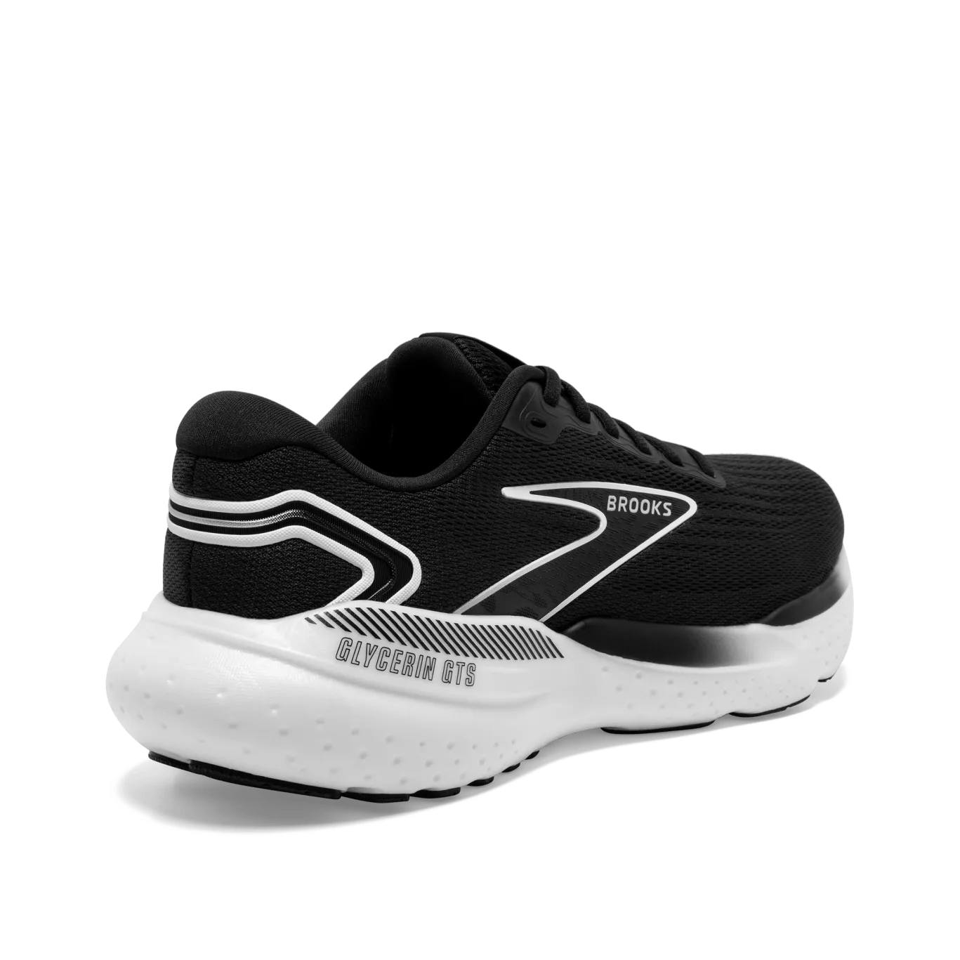 Brooks Glycerin GTS 21 (D Width) - Black/ White (Mens)
