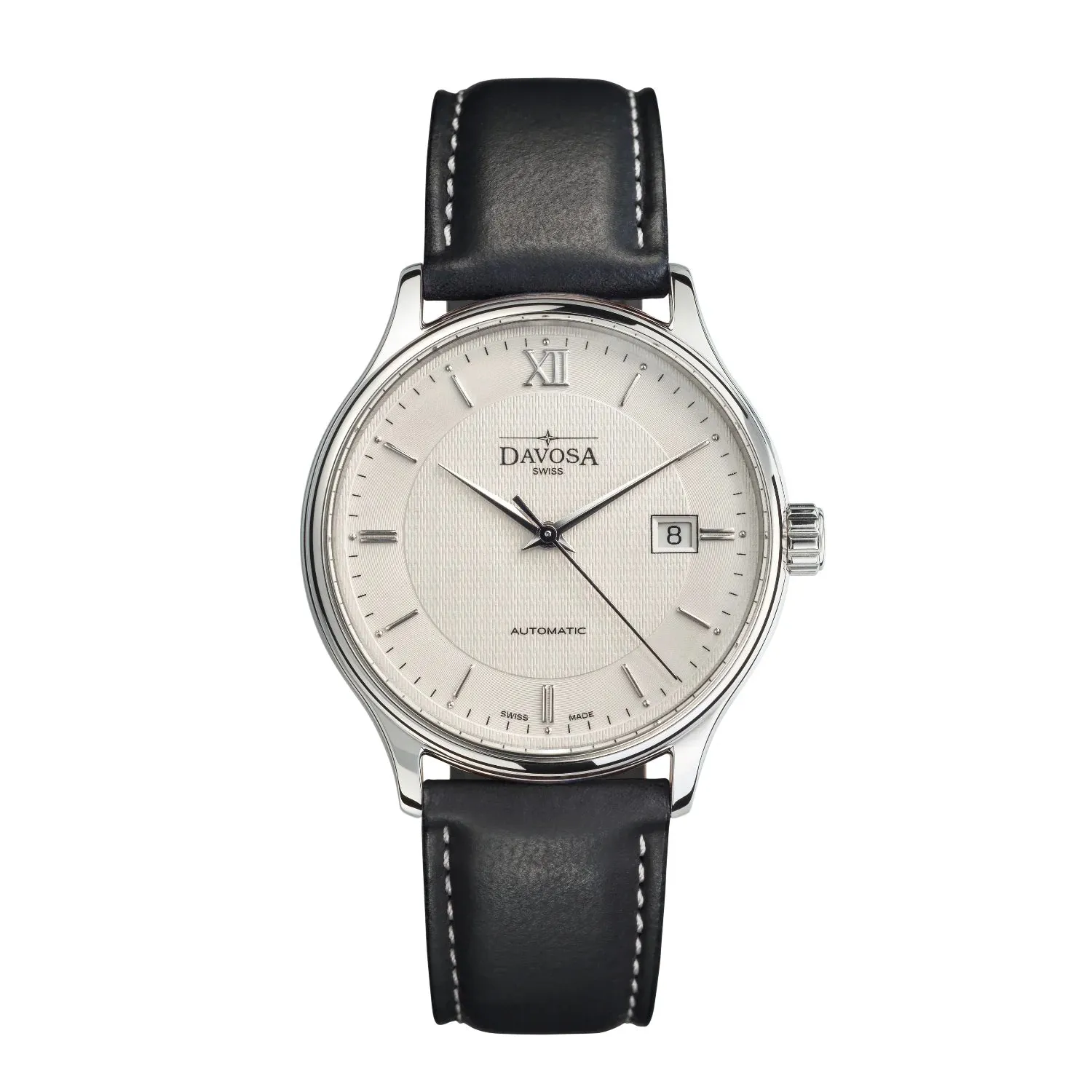Classic Vegan Quartz Swiss-Made White Executive Watch 16145612V