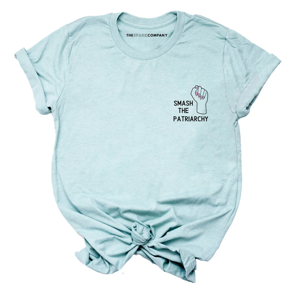 Embroidered Smash The Patriarchy Feminist T-Shirt