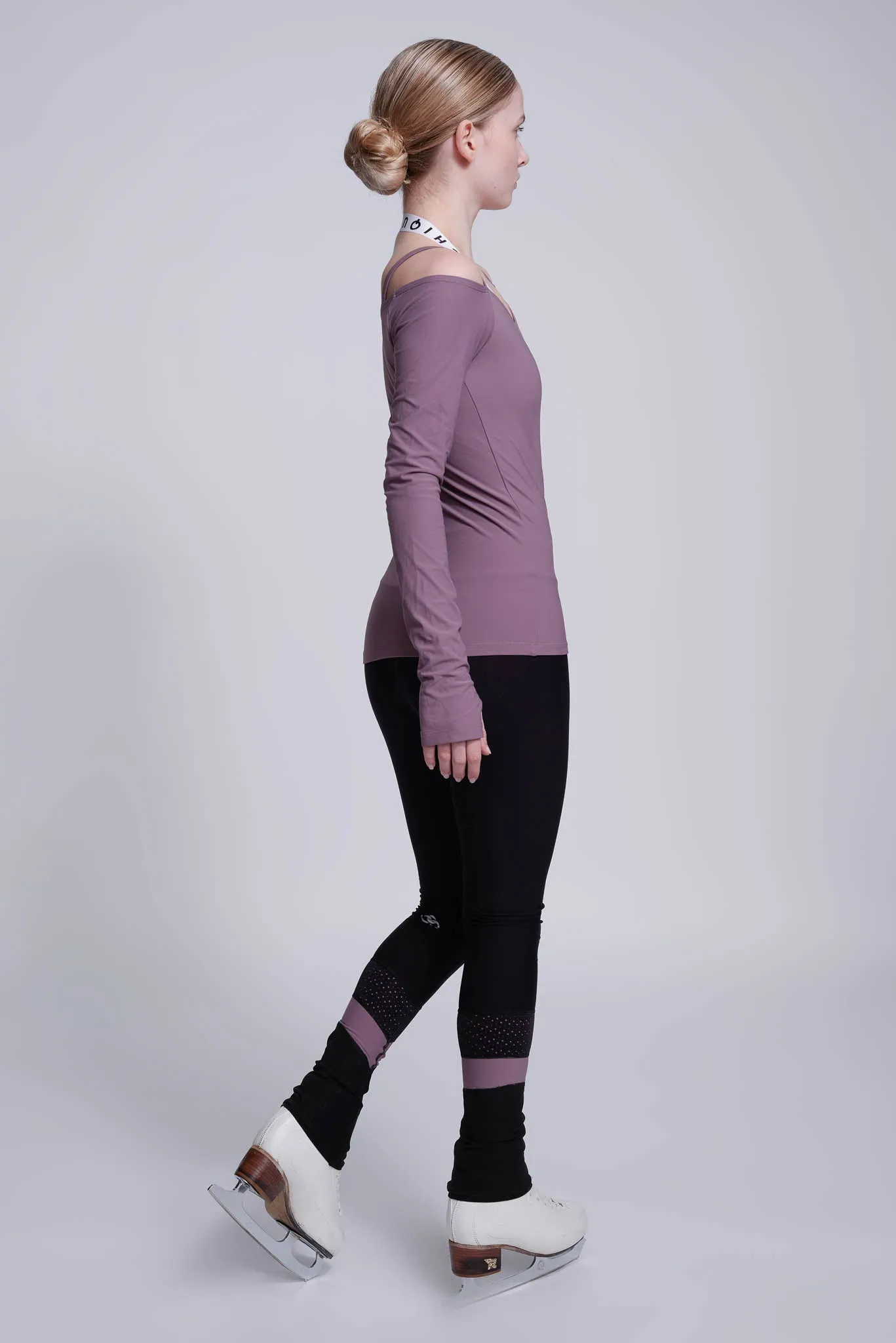 Fearless Long-Sleeve Top in Mink