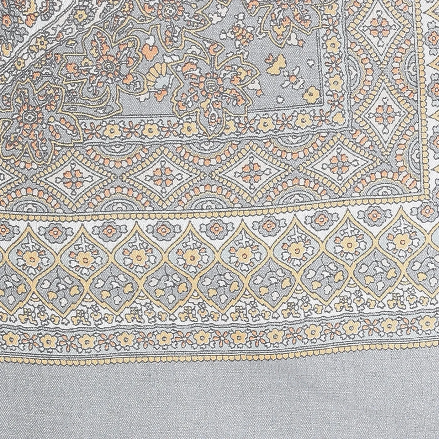 Gulshan Grey Wool Blend Stole