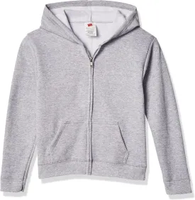 Hanes Girls' Comfortsoft Ecosmart Full-Zip Hoodie