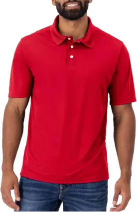 Hanes Sport Men's Cool DRI Men's Performance Polo,Deep Red,XX-Large