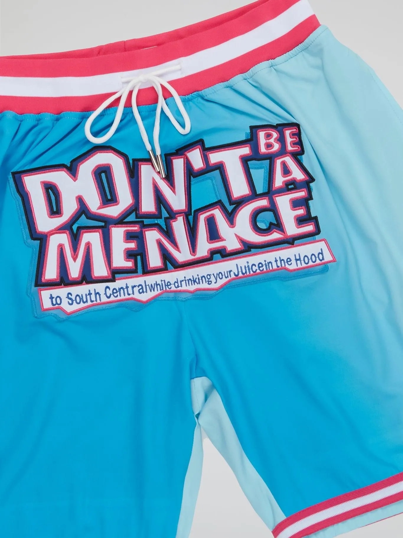Headgear - Don't be a Menace Blue Shorts