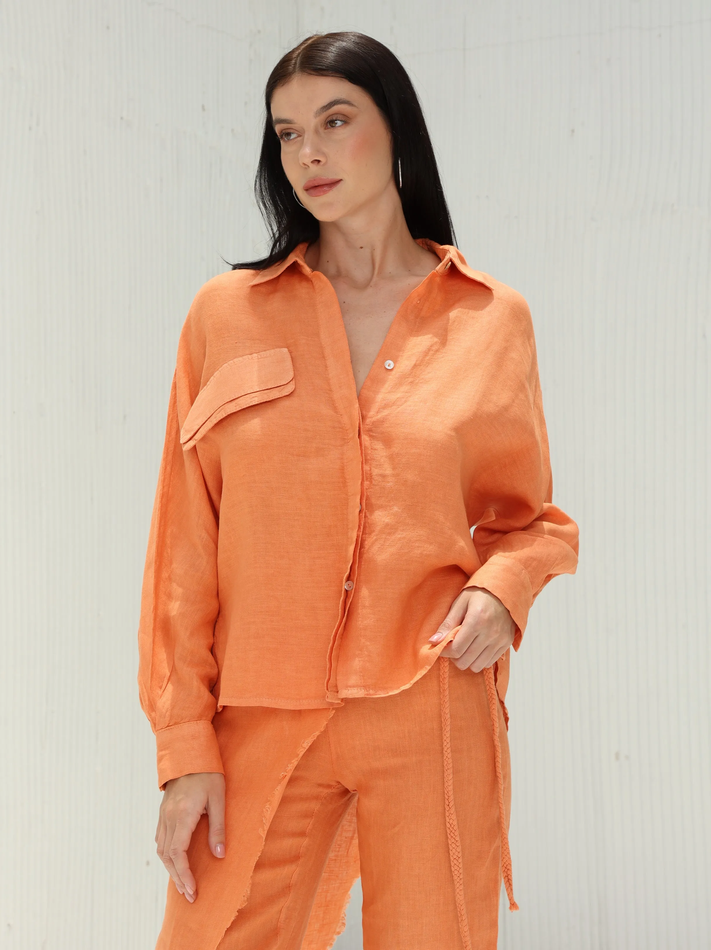 Lia Pure Linen Shirt
