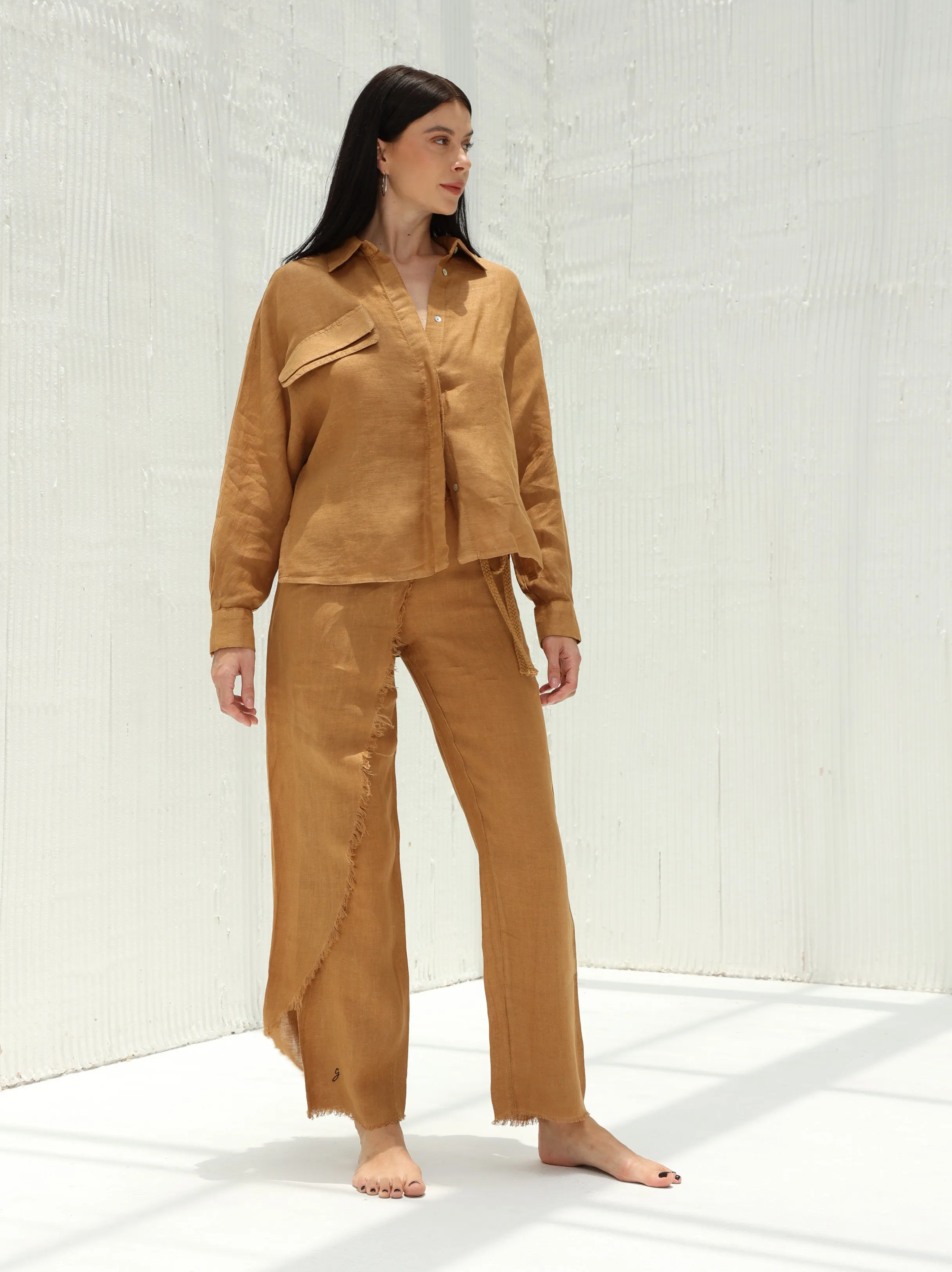 Lia Pure Linen Shirt