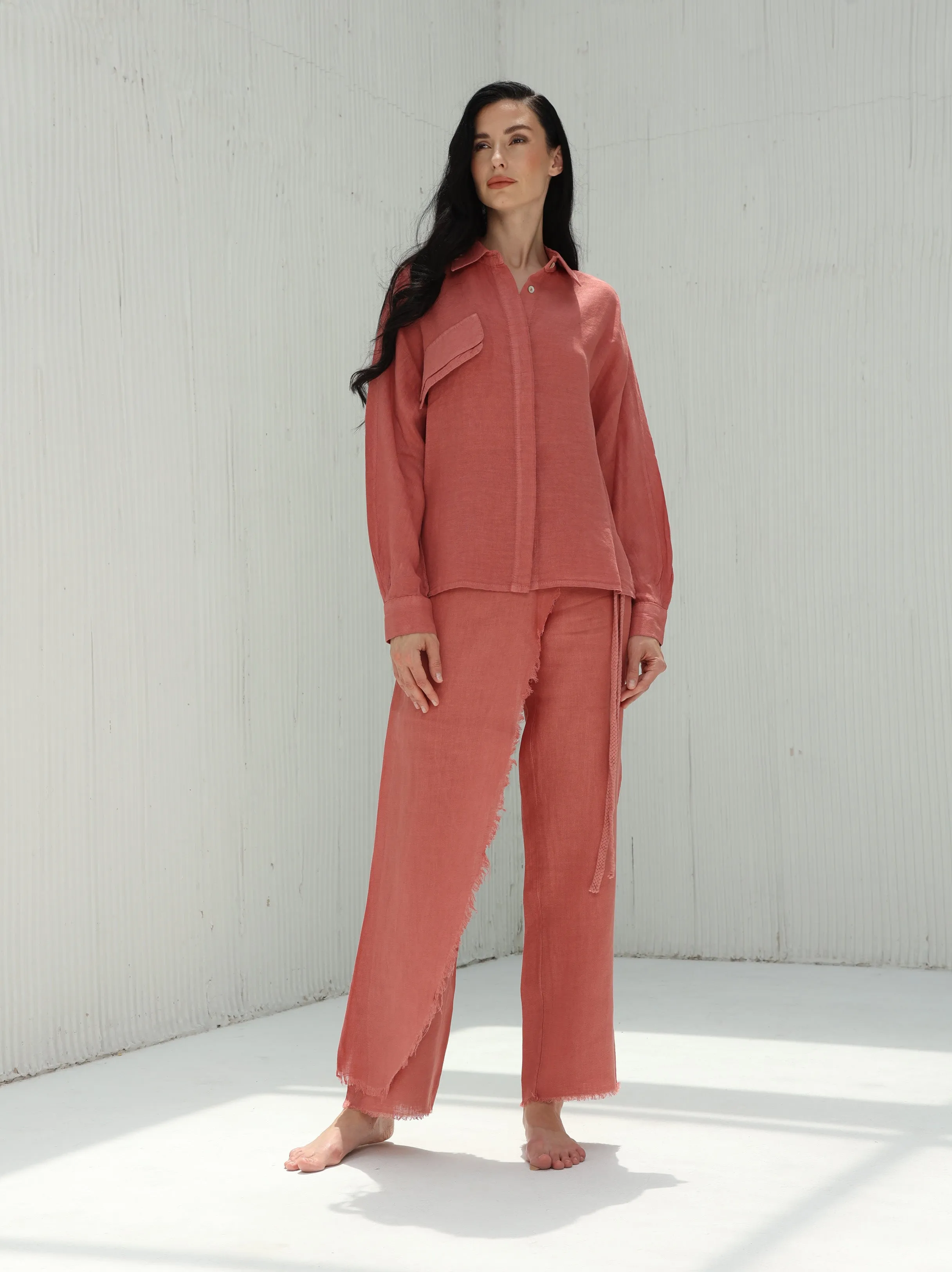 Lia Pure Linen Shirt
