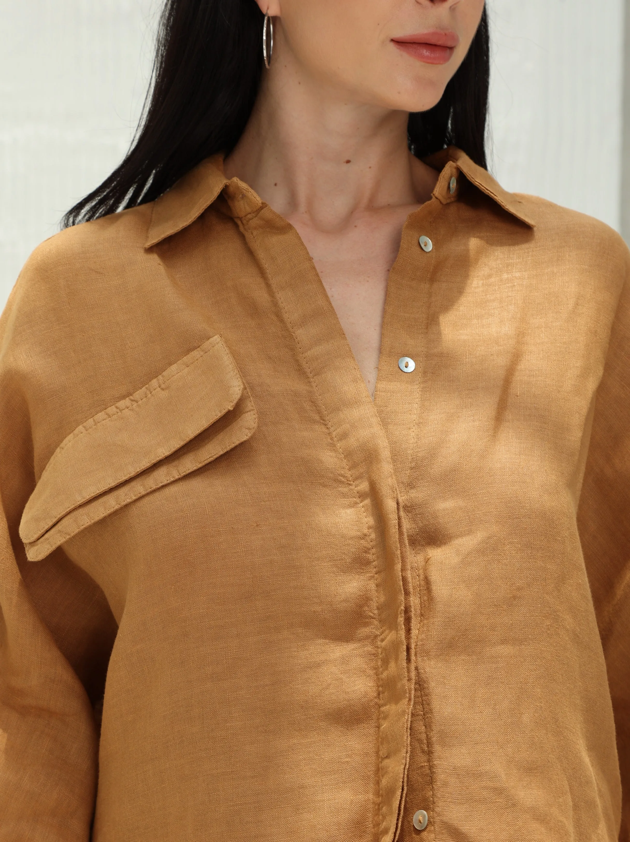 Lia Pure Linen Shirt