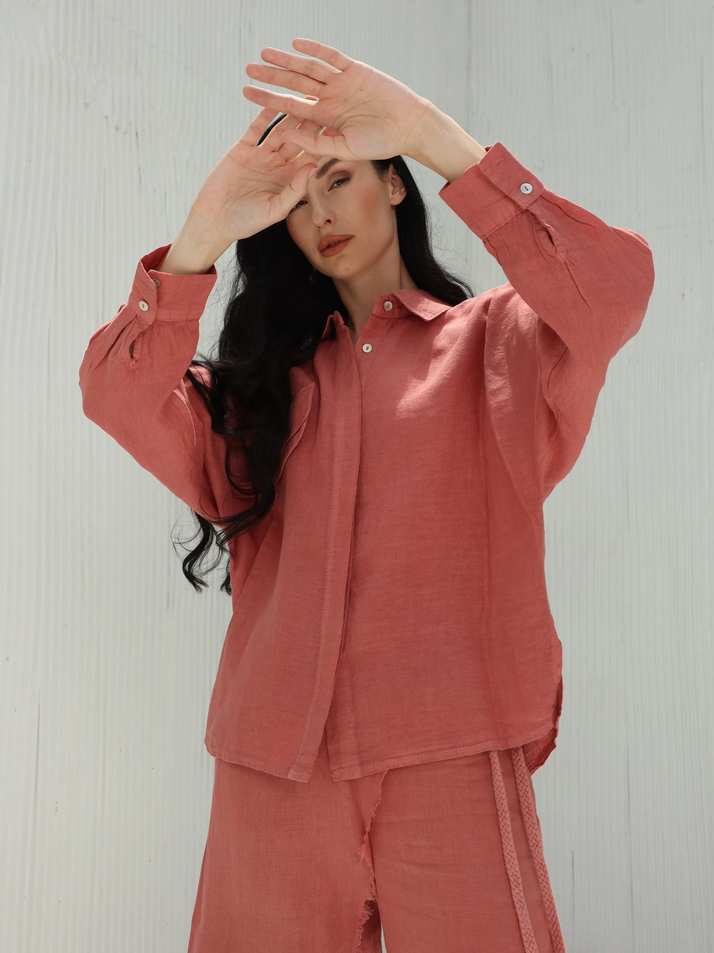Lia Pure Linen Shirt
