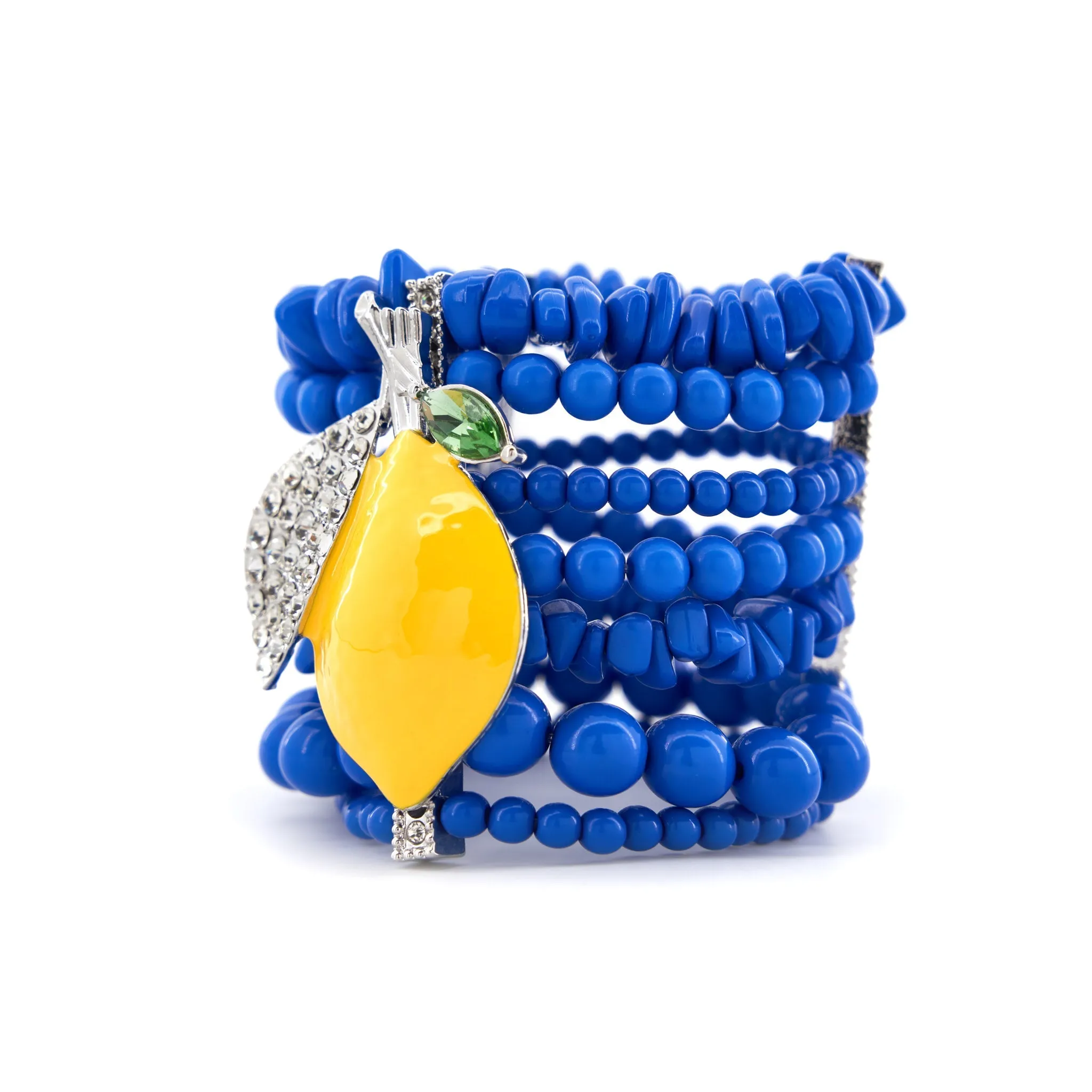 Lola Stretch Bracelet - Lemon