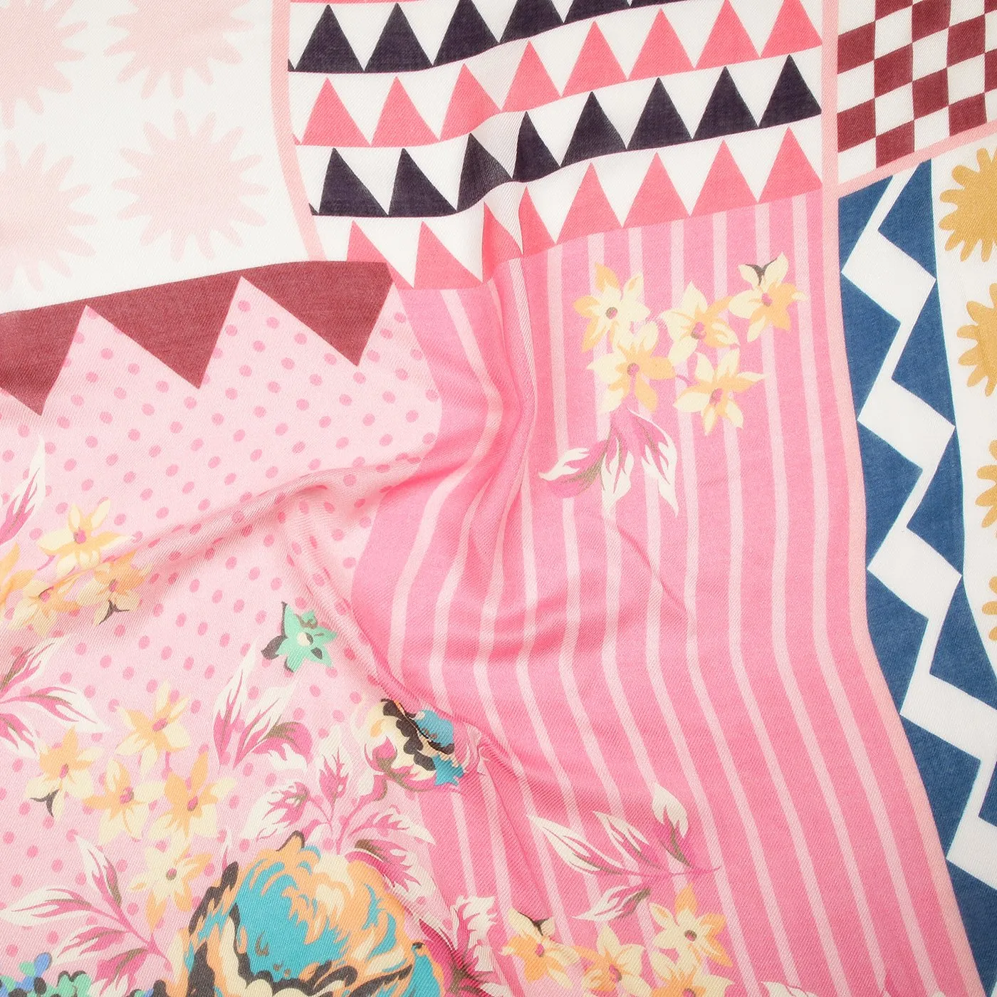 Majjusa Printed Silk Stole