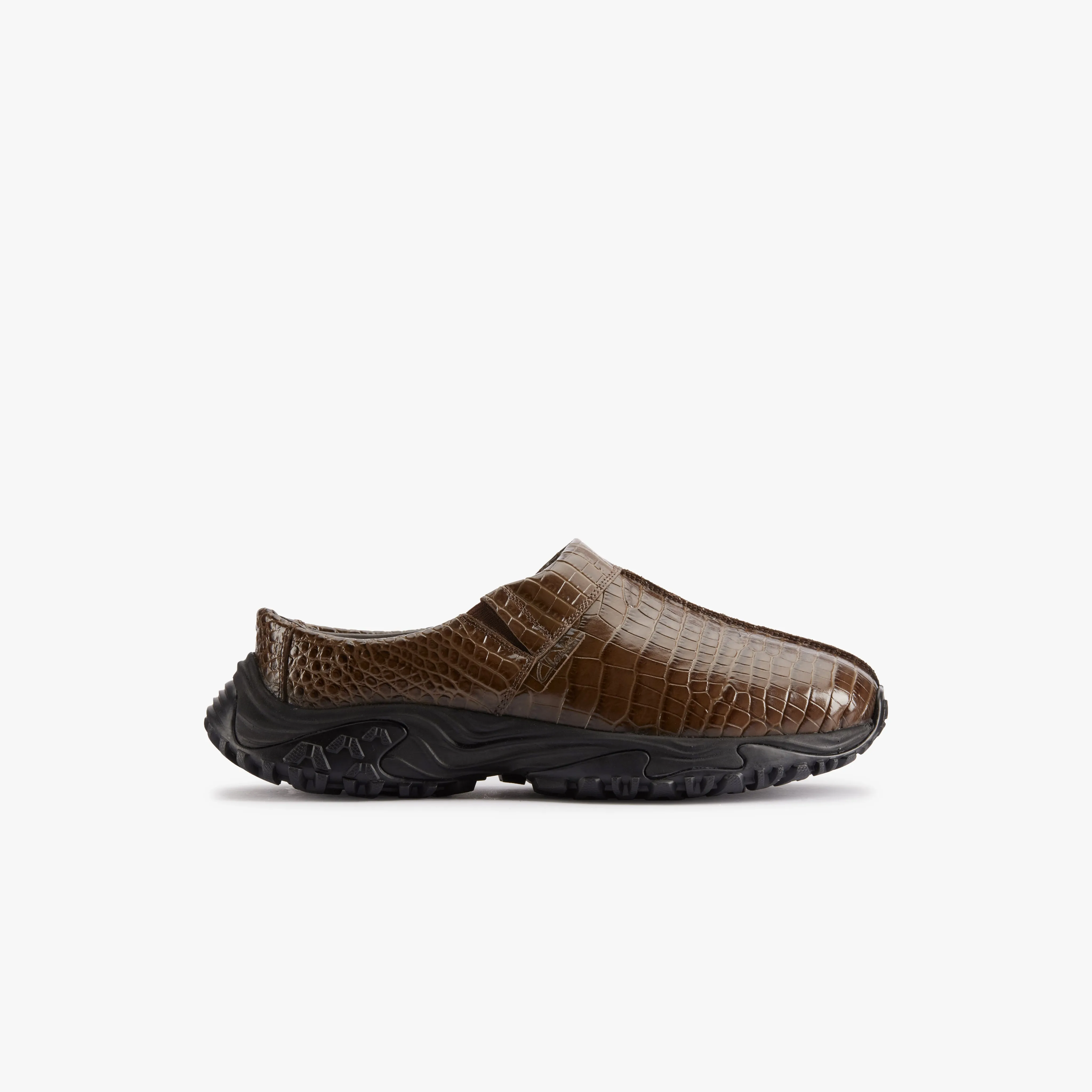 MARTINE ROSE FOR CLARKS MENS CLOG in BROWN