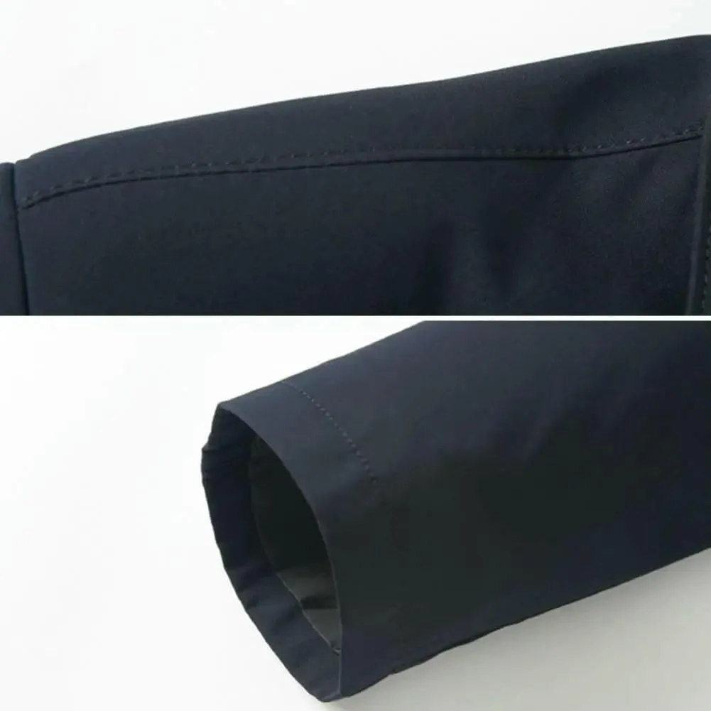 Men Casual Business Lapel Windbreak Jackets Spring Business Casual Coat