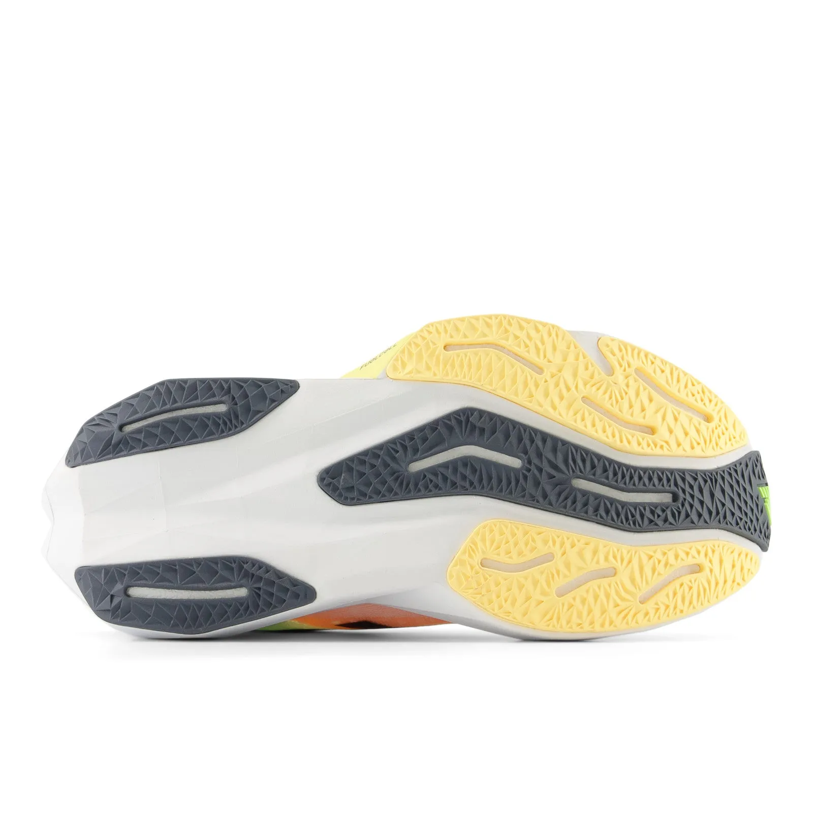MEN'S FUELCELL REBEL V4 - D - LL4 WHITE/BLEACHED LIME GLO