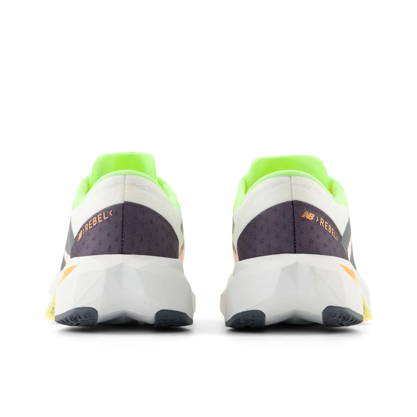 MEN'S FUELCELL REBEL V4 - D - LL4 WHITE/BLEACHED LIME GLO