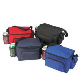 Multi-Pocket Polyester Cooler Lunch Bags