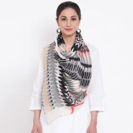 Pankti Modal Silk Printed Stole