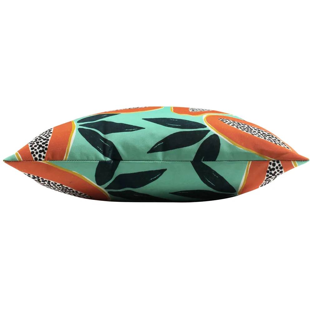 Papaya Outdoor Cushion Aqua