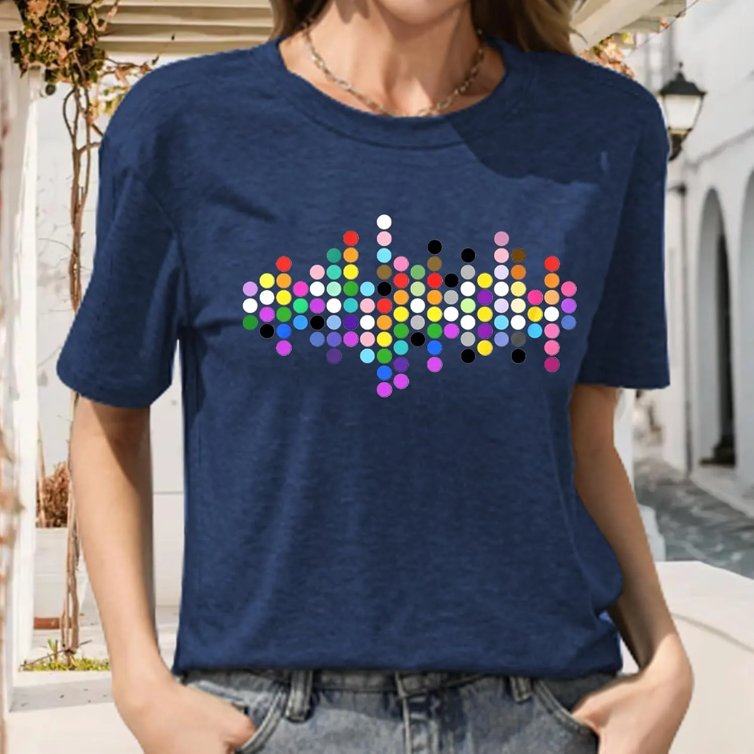 Rainbow Pride Tshirt LGBTQ T-Shirt Embroidered Pride Gay Shirt Trans Ally Shirt Festival Tee Tops