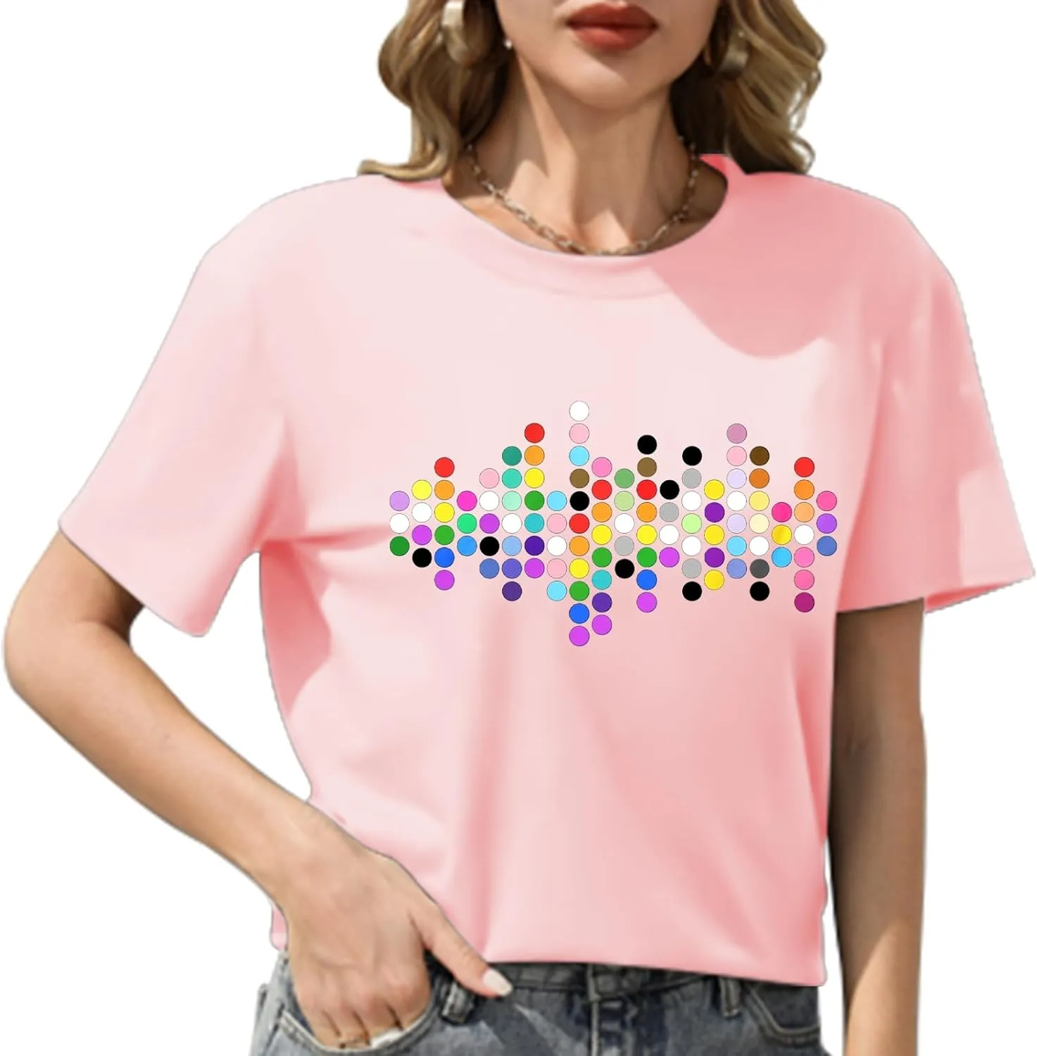 Rainbow Pride Tshirt LGBTQ T-Shirt Embroidered Pride Gay Shirt Trans Ally Shirt Festival Tee Tops