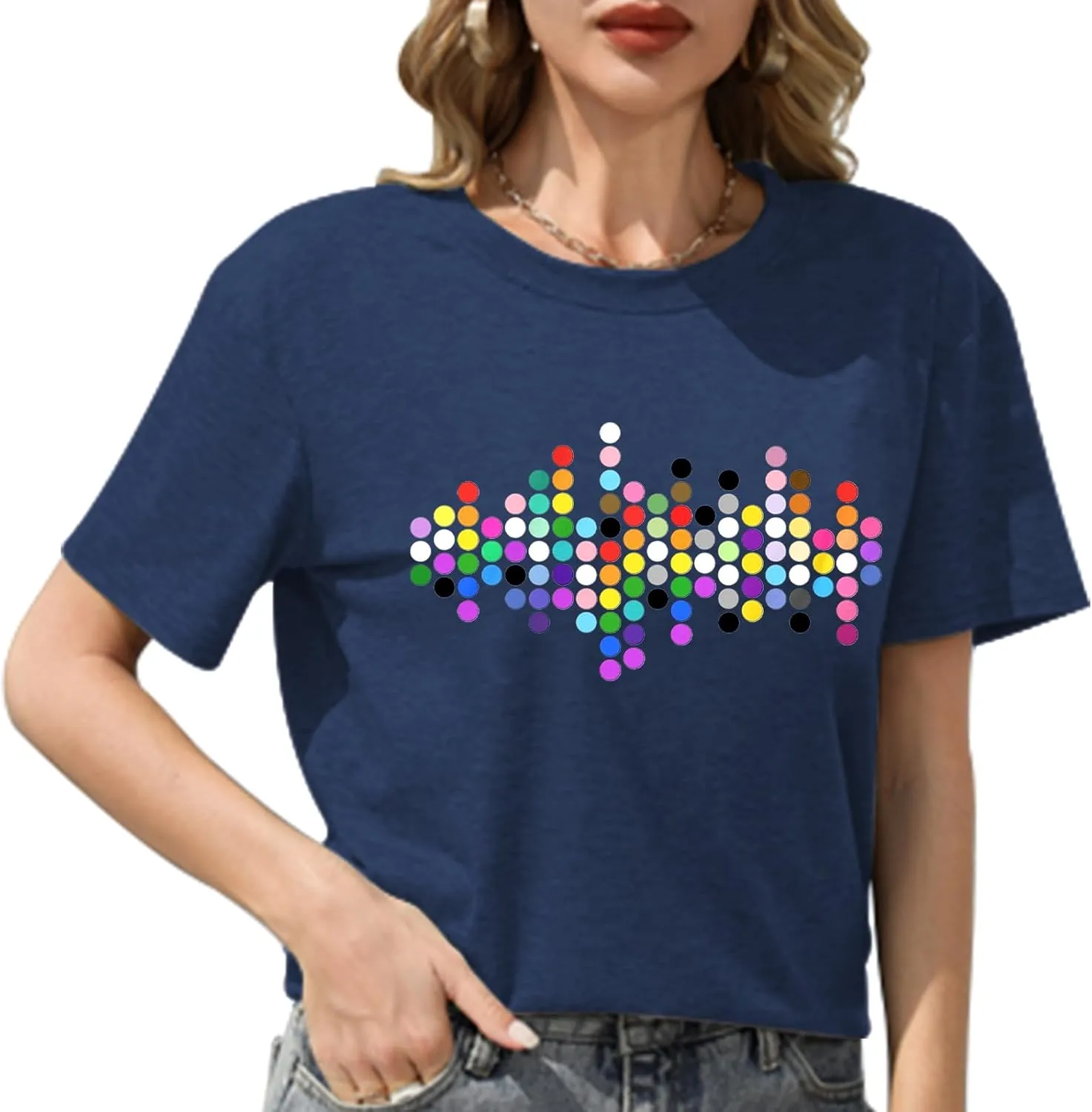 Rainbow Pride Tshirt LGBTQ T-Shirt Embroidered Pride Gay Shirt Trans Ally Shirt Festival Tee Tops
