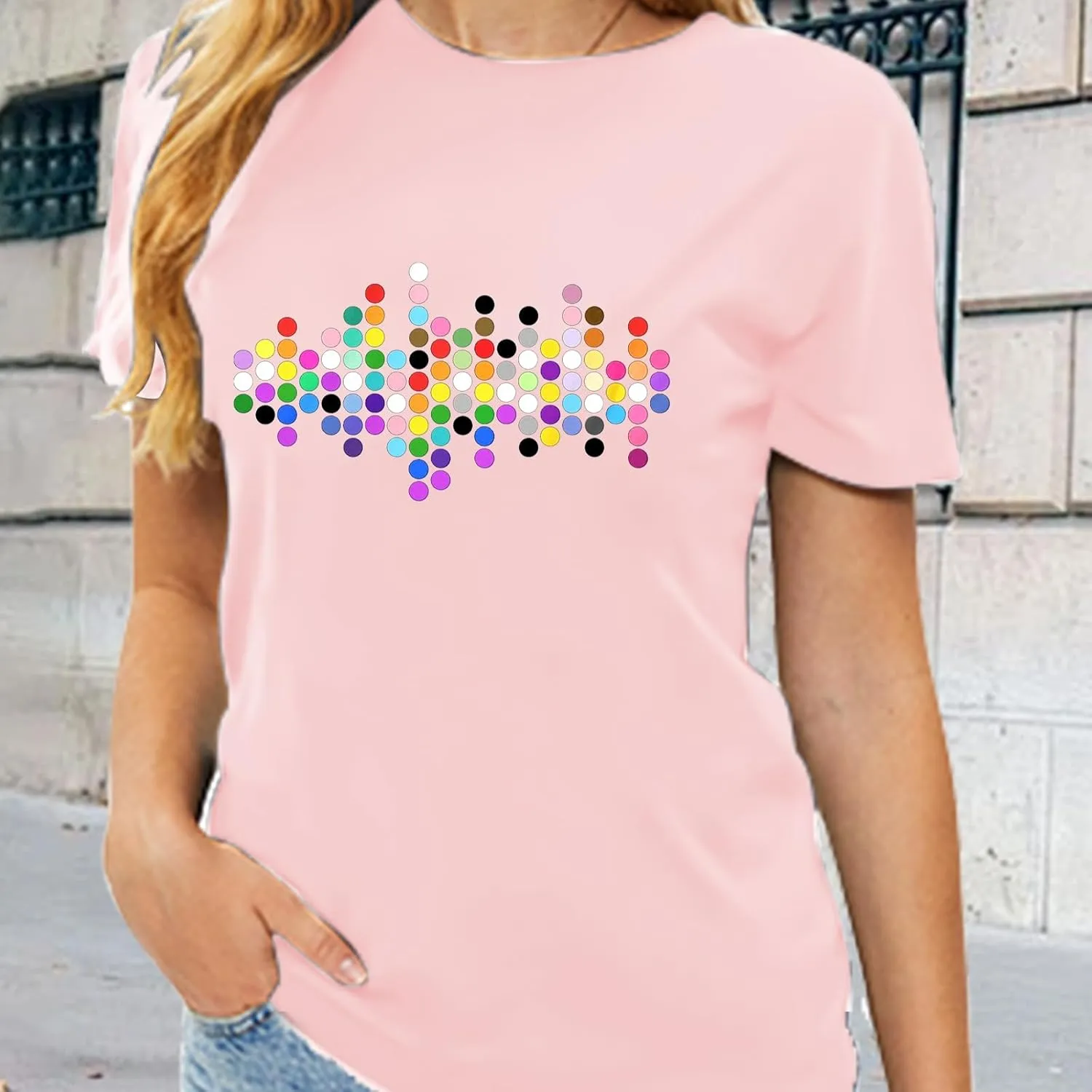 Rainbow Pride Tshirt LGBTQ T-Shirt Embroidered Pride Gay Shirt Trans Ally Shirt Festival Tee Tops