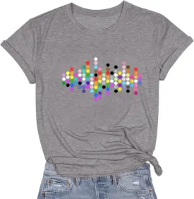Rainbow Pride Tshirt LGBTQ T-Shirt Embroidered Pride Gay Shirt Trans Ally Shirt Festival Tee Tops