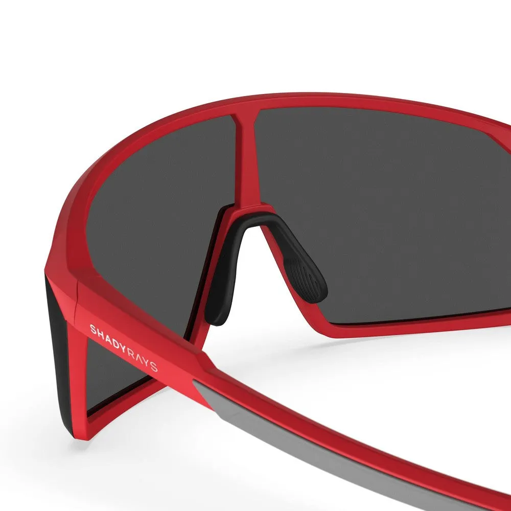 Shady Rays x Barstool Sports Rival Red Gray Polarized